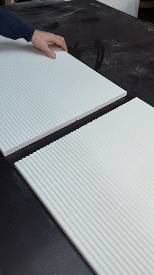 3D панель гипсовая 037