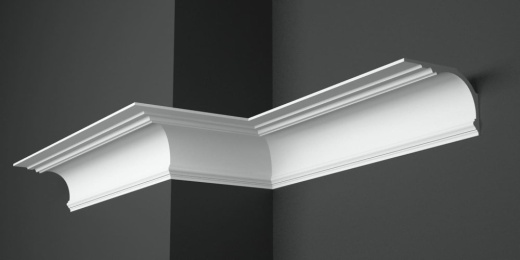 Карниз потолочный гипсовый высокий КГП 012 1