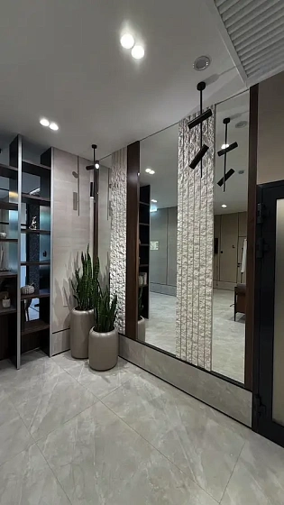 3D панель гипсовая скала 107