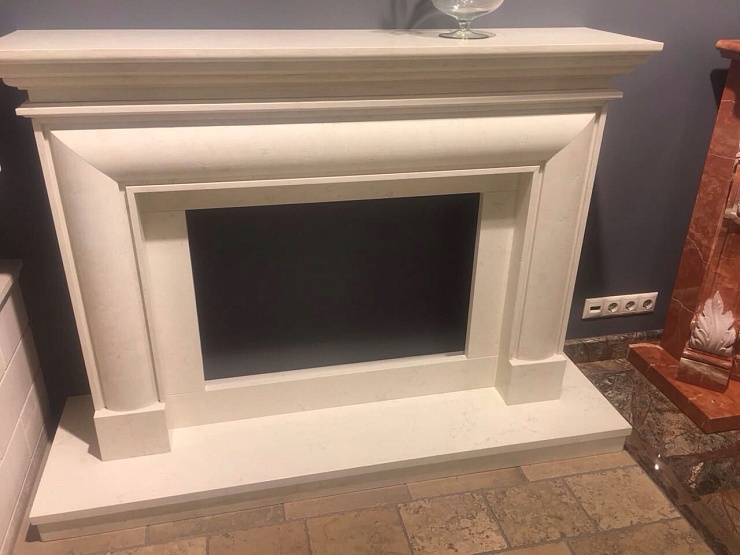 Комплект гипсового декора для Камина 007