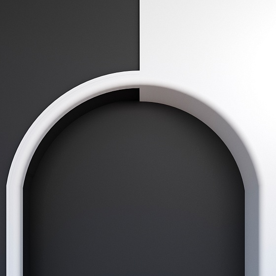 Соединитель радиусный гипсовый СРГ 003 Rad