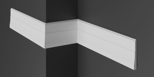 Плинтус напольный гипсовый ПН 010 2