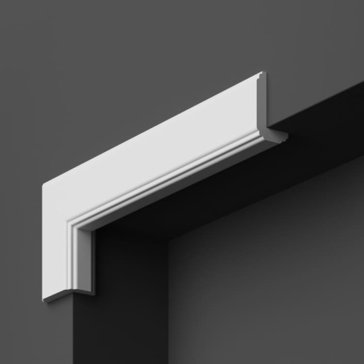 Молдинг угловой гипсовый ЛГУ 006