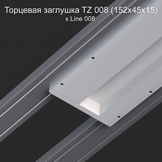 Торцевая заглушка TZ 008 к Line 008