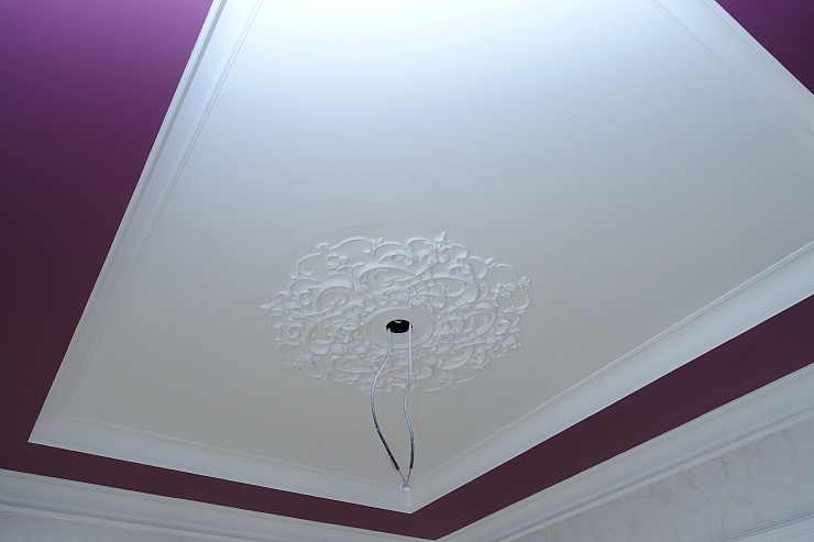 Розетка потолочная гипсовая РП 041