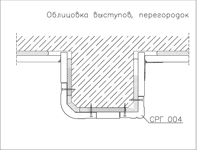 Соединитель радиусный гипсовый СРГ 004