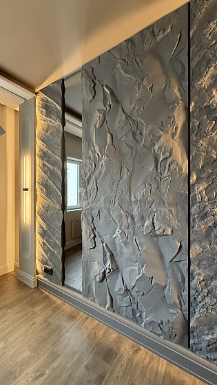 3D панель гипсовая скала 134 4 "Эльбрус"