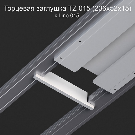 Торцевая заглушка TZ 015 к Line 015