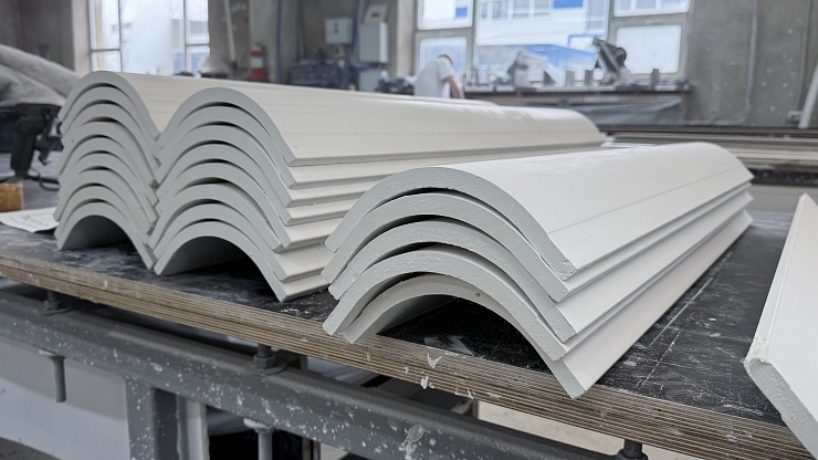 Соединитель радиусный гипсовый СРГ 006