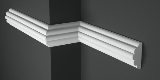 Молдинг гипсовый ЛГ 008 2